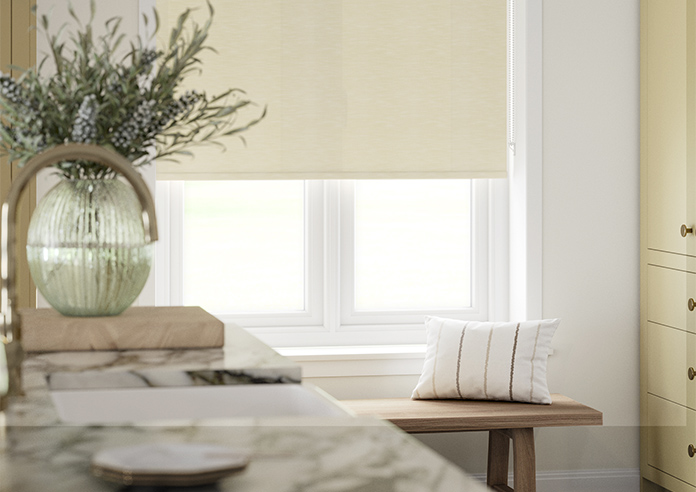 Amalfi, Pale Yellow - Roller Blind - Image 5